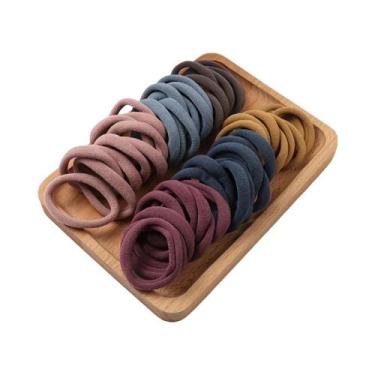 Imagem de Conjunto De Laços De Cabelo Elásticos Macios Para Meninas 20 50 100pcs