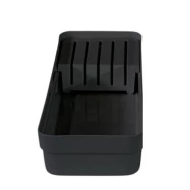 Imagem de Porta facas, organizador de facas, separador de facas com divisórias removíveis (PRETO)