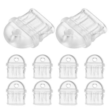 Imagem de Toyvian 10 plugues de porta de carregamento, plugues de porta de proteção, plugue de poeira compatível com Tipo-C