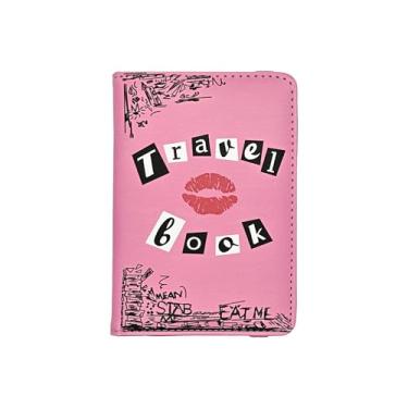 Imagem de Carteira de viagem Burn Book – Porta-passaporte elegante para cartões e identidade