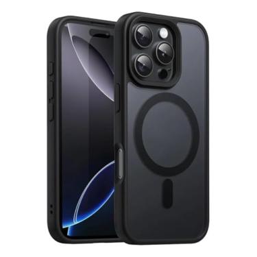 Imagem de Capinha Magnetica para iphone Anti-Impacto e Proteção Reforçada (preto, iPhone 13)