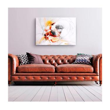 Imagem de Quadro Decorativo Abstratos e Geométricos Clean Dynamic Borda Infinita Tamanho 120 X 80cm