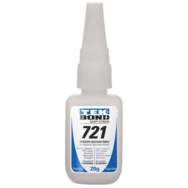 Imagem de Cola Adesiva Instantânea Profissional Incolor 721 TekBond, 20g