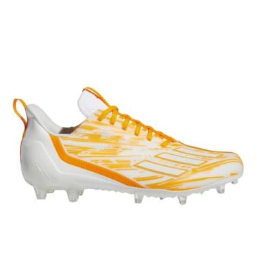 Imagem de adidas Chuteira de futebol masculina Adizero - Laranja, branca, Laranja, branco, 45
