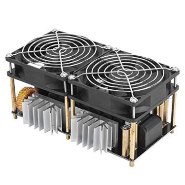 Imagem de Garosa Módulo de Placa de Aquecimento por Indução, Colar de Latão, Driver Flyback de Alta Frequência de 1800 W Com Ventilador de Resfriamento para Fusão e Descarga de Metal