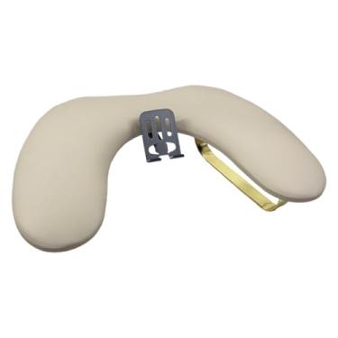 Imagem de KiBcsLic Apoio de braço para manicure, almofada de mão, acessório essencial e confortável com suporte para celular, ideal para decoração de casa e, CafÉ