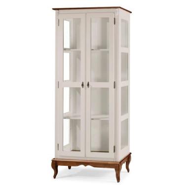 Imagem de Cristaleira de Vidro e Madeira com 2 Portas Hannover - M560301 - Linz,