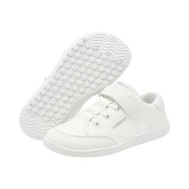 Imagem de Tênis Minimalistas Leves Para Crianças Com Bico Largo, Sapatos De Malh