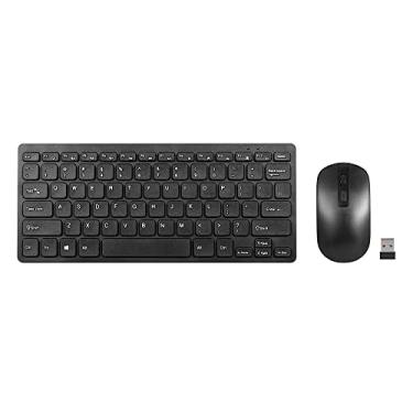 Imagem de KM901 Combo de Teclado Sem Fio 2 4G Portátil para Escritório com 78 Teclas e Conjunto