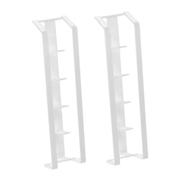 Imagem de WeiLaiKeQi Conjunto de 2 Porta-Cápsulas de Café Adesivos, Acessórios de Bar e Organizador para Escritório, Branco