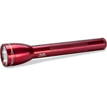Imagem de Maglite Lanterna de LED ML50L com 3 células em caixa de exibição, vermelha