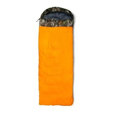 Imagem de Saco de Dormir，Camping，Intervalo de Temperatura de 5 a 12 Graus，Inclui Um Saco de Armazenamento e Capuz Integrado，Adequado para Acampar e Fazer Caminhadas