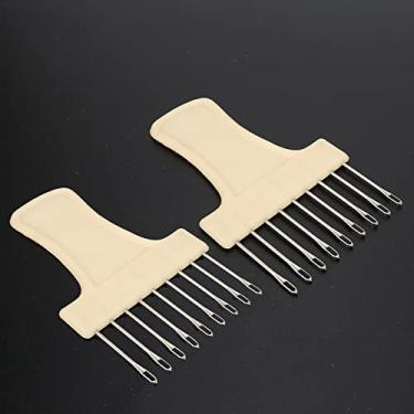 Imagem de Acouto Pente de Transferência para Máquina de tricô de 2 Unidades Com 9 Agulhas KH230, KH260, KH270, SK151, SK155 - Ferramenta Essencial para tricô Eficiente, Acessório Perfeito para Sua Máquina de