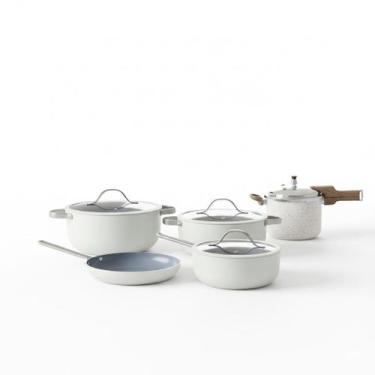 Imagem de Jogo Panelas Antiaderente Revestimento Cerâmica e Panela de Pressão Be