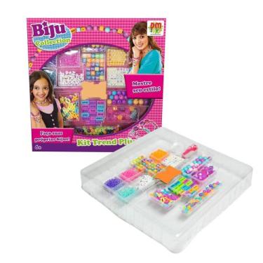 Imagem de Bijuteria Infantil Menina Collection Kit Trend Plus Ref 6319 - Dm Toys
