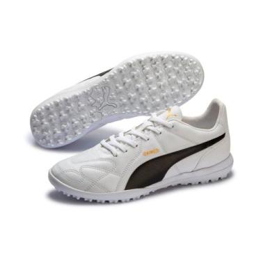Imagem de Chuteira Society Puma King, Branco, 43