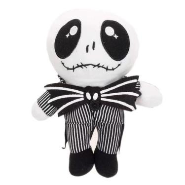 Imagem de Brinquedo De Pelúcia Jack Skellington Da Disney De 25cm, Boneco De Esq