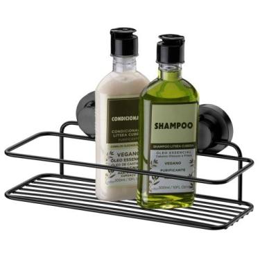 Imagem de Prateleira Banheiro Suporte Shampoo Fixação Adesivo - Future Industria