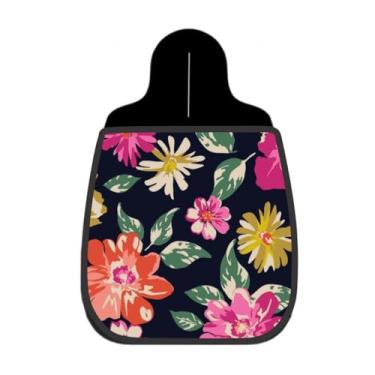 Imagem de Lixeira De Carro Organizador Lixinhocar Floral Vintage Escuro