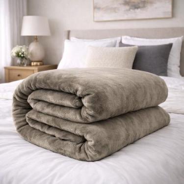 Imagem de Cobertor Casal Corttex Turim Microfibra Toque de Seda Super Soft Liso 