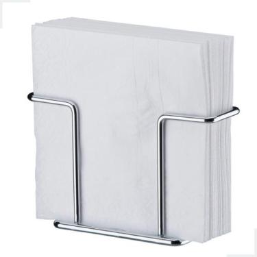 Imagem de Porta Guardanapos Papel Mesa Cantinho Do Café Lancheria Aço - Future