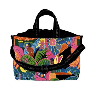 Imagem de Bolsa Farm Tote Carioca Fantasia Colorida-Feminino