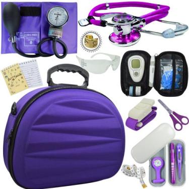 Imagem de Kit Enfermagem Maleta Exclusiva Top Super Luxo Completa Full - Love Sa