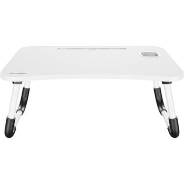 Imagem de Mesa Dobrável De Colo Para Notebook Fortrek Lapdesk Branca