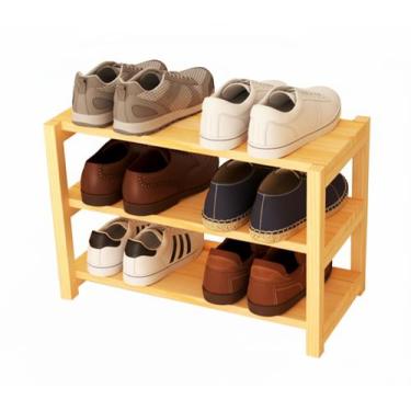 Imagem de Sapateira Porta de Hall de Entrada - Organize Seus Sapatos 100% Pinus 