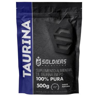 Imagem de L - Taurina 500g - 100% Pura Importada - Soldiers Nutrition-Unissex