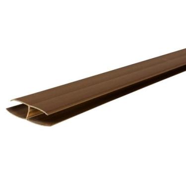 Imagem de Emenda Rígida PVC Perfil H 8mmx4,5cmx3m 5 UN Bariri - TK - Bariri PVC,