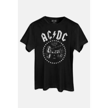 Imagem de Camiseta AC/DC For Those About To Rock - Piticas, G2, Preto