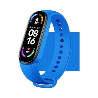 Imagem de Pulseira De Silicone Para Xiaomi Mi Band 4 5 6 7, Pulseira Esportiva M