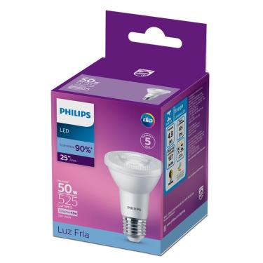 Imagem de Lâmpada Led Philips PAR20 4.9W branca fria 6500K BV E27
