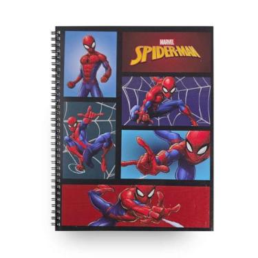 Imagem de Caderno Universitário 10 Matérias Homem-Aranha 160 Folhas - Culturama