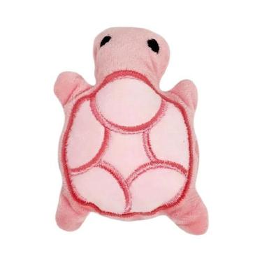 Imagem de Brinquedo De Pelúcia Mini Tartaruga Para Cães, Durável E Resistente a 