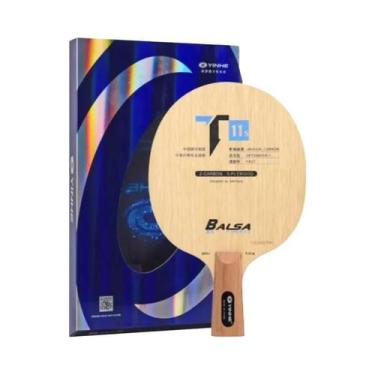 Imagem de Raquete De Tênis De Mesa YINHE T11S Super Leve 72g 5 Madeira 2 Carbono