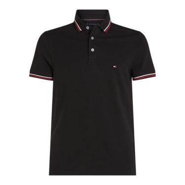 Imagem de Camisa Polo Tommy Hilfiger Tipped Slim Fit Masculino Marinho-Masculino
