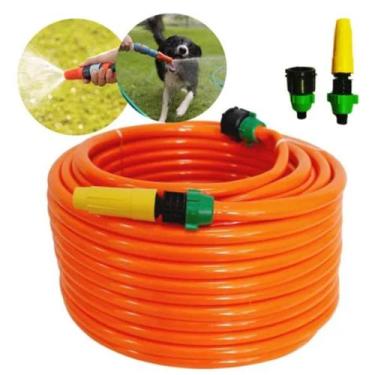 Imagem de Mangueira Super Flexível Jardim 10m Metros Casa Garagem - wlmang