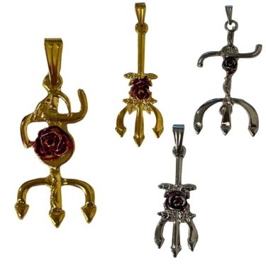 Imagem de Pingente Tridente Maria Mulambo em Metal - Escolha a Cor