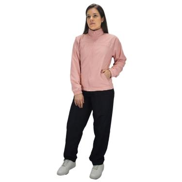 Imagem de Conjunto Agasalho Feminino Tactel Microfibra Corta Vento Forrado Cor:;Tamanho:GG;Gênero:Mulher-Feminino