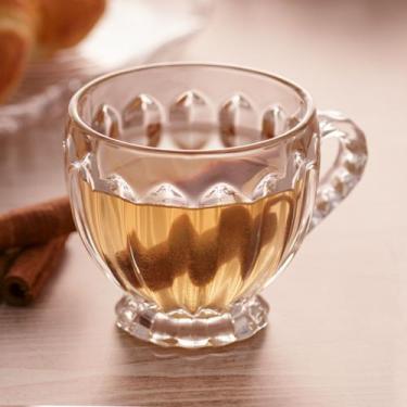 Imagem de Xícara De Cristal 200ml Renaisance 1220 Lyor - Coliseu, Transparente, 