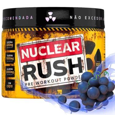 Imagem de Pré Treino Power Nuclear Rush 100g Suplemento BodyAction - Uva