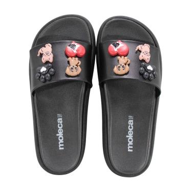 Imagem de Tamanco Feminino Moleca Preto