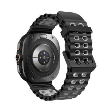 Imagem de Pulseira De Silicone Esportiva Samsung Galaxy Watch Ultra 2025/7, Aces