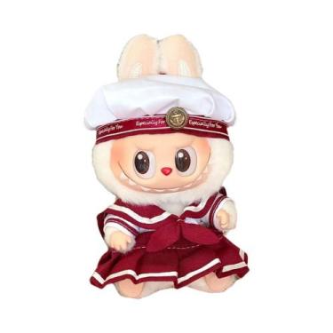 Imagem de Mini Pingente De Roupa Fofo Labubu Para Boneca De Pelúcia De 15-17cm -