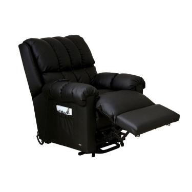 Imagem de Poltrona Do Papai Reclinável Texas Fantastic Zero Wall Motorizada C Lift Courano Preto...