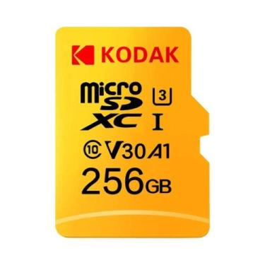 Imagem de Cartão Micro SD KODAK U3 De 128GB 256GB, Cartão De Memória De Alta Vel