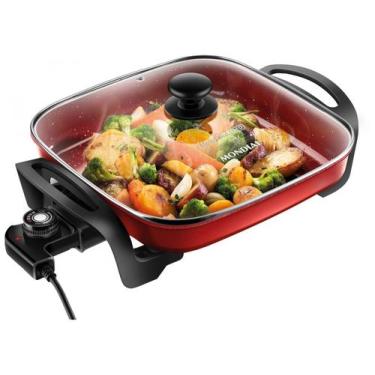 Imagem de Panela Elétrica Grill Pe-49-rc 220v/60hz Red Ceramic - Mondial