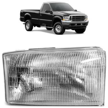 Imagem de Farol Dianteiro F250 F350 1998 A 2006 Máscara Cromada - Automotive Imp